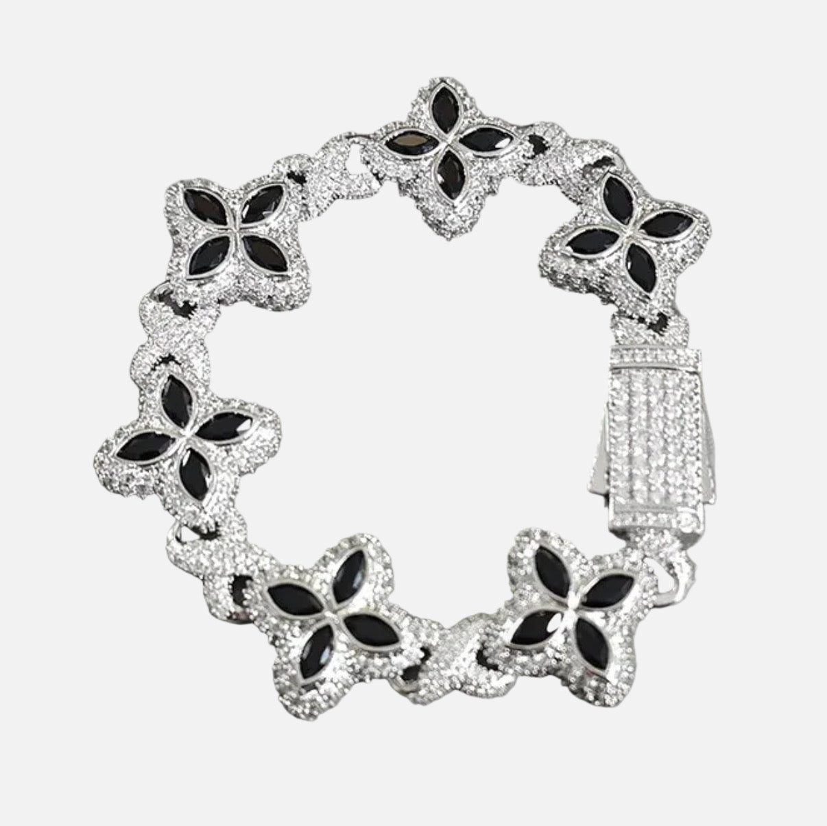 CLOVER ICED BRACELET