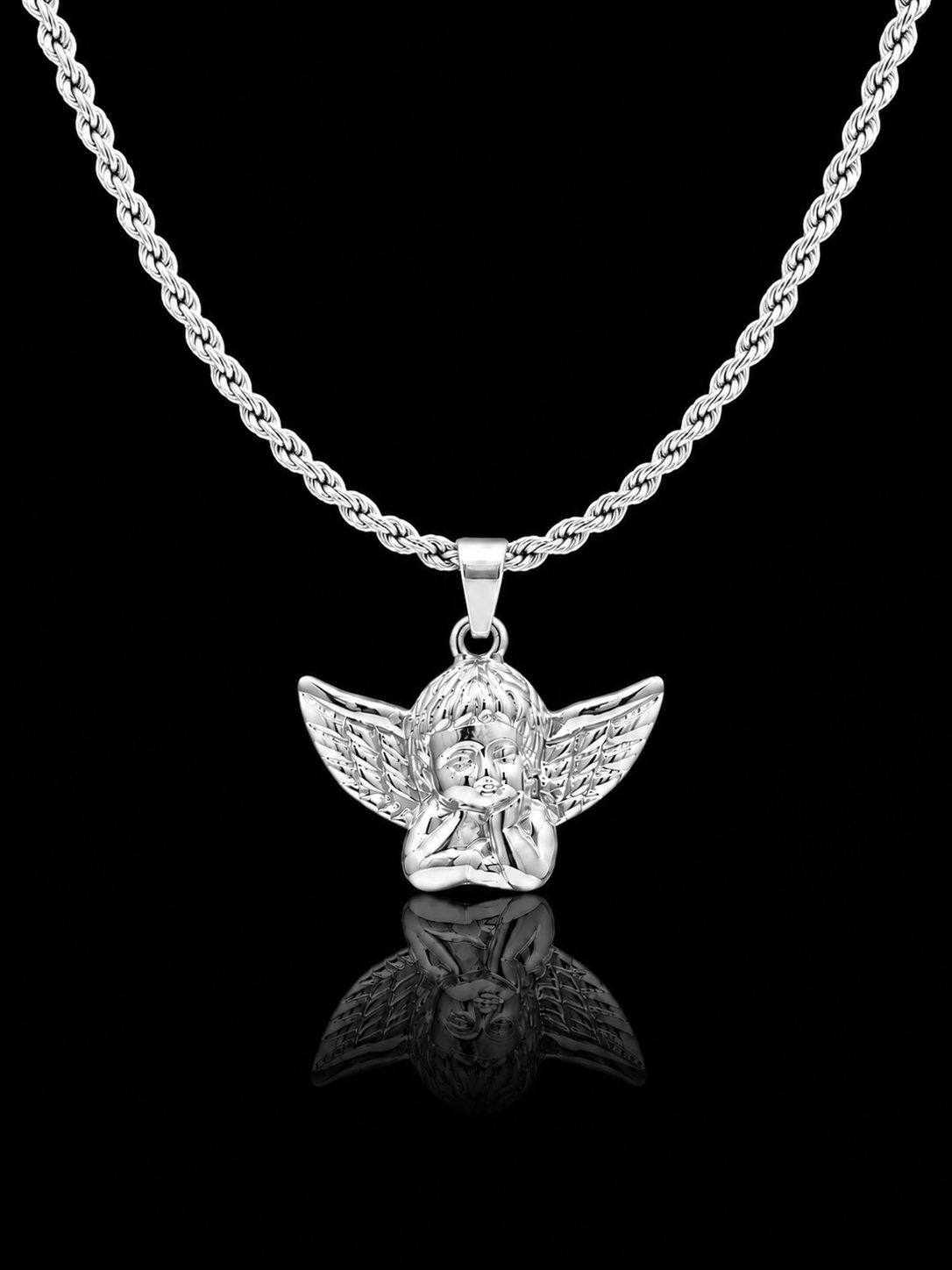 Cherub Angel Necklace