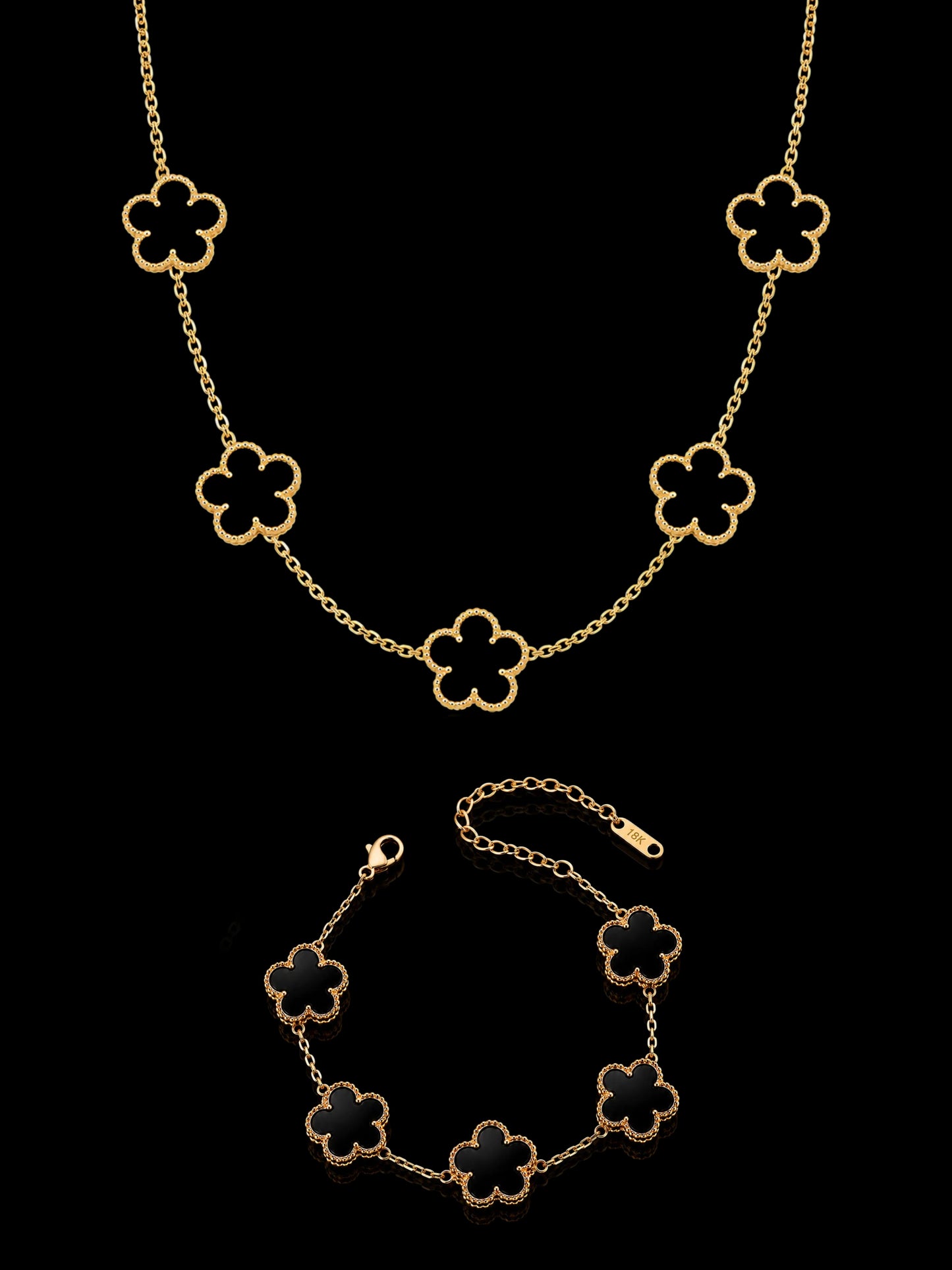 Amalfi Set Necklace + Bracelet