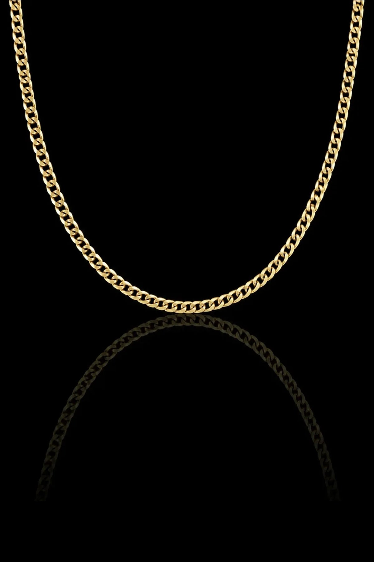 Micro Cuban Necklace 3mm