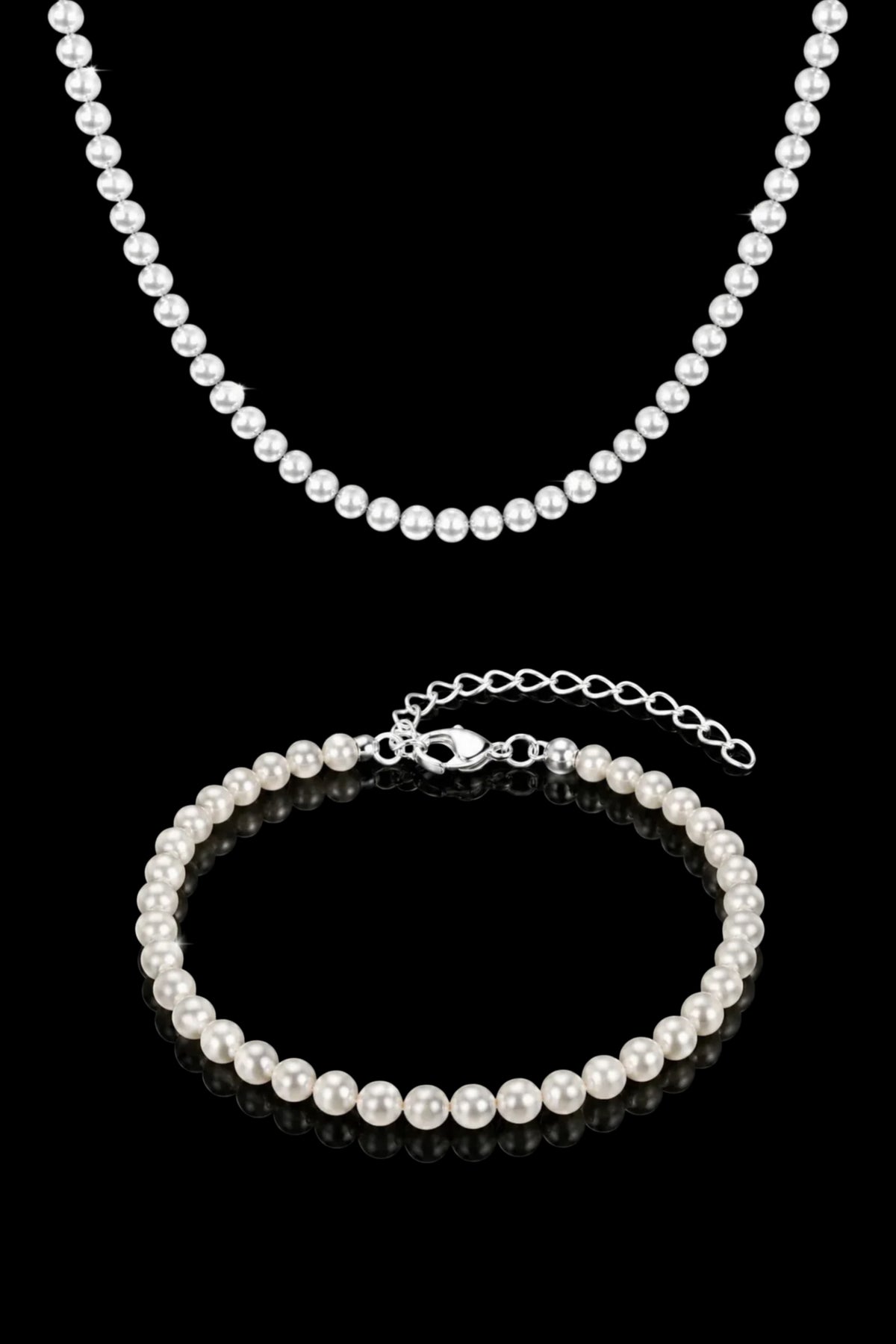 Set Lumina Perle Halskette + Armband