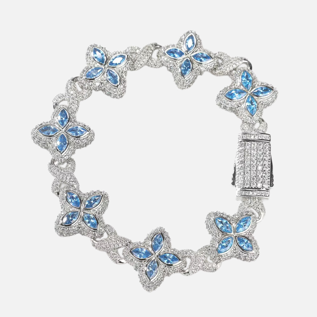 CLOVER ICED BRACELET