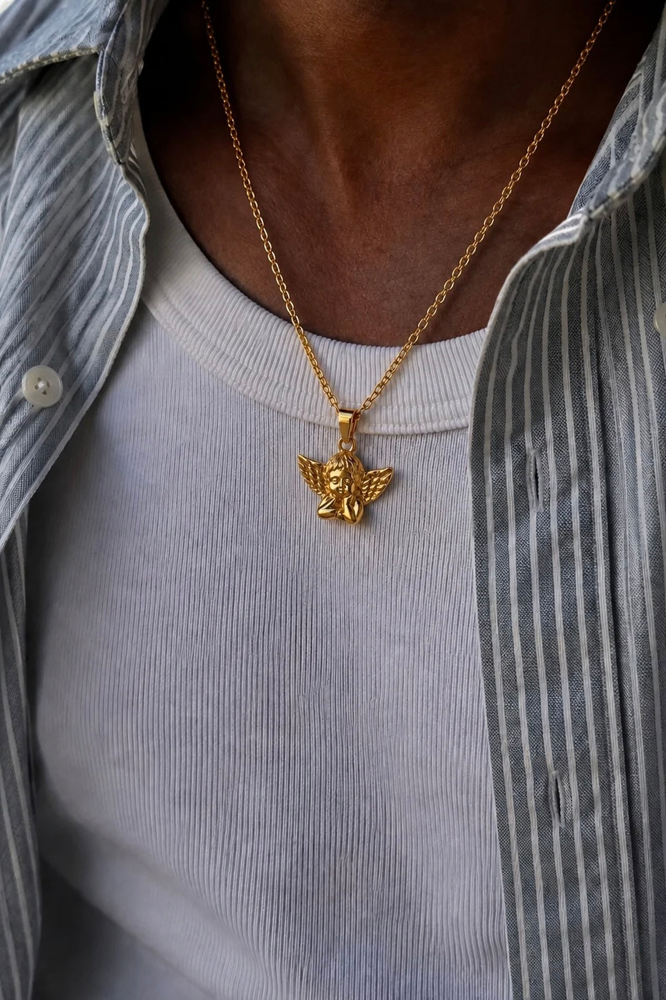 Cherub Angel Necklace