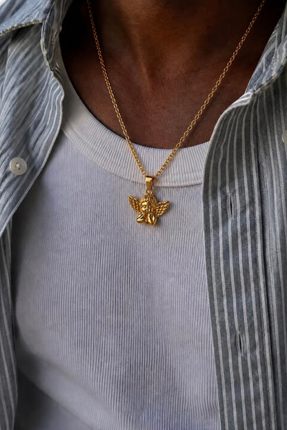 Cherub Angel Necklace