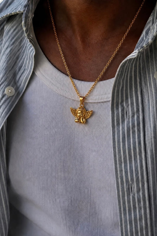 Cherub Angel Necklace