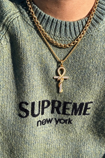 Collana Serpenté Ankh 