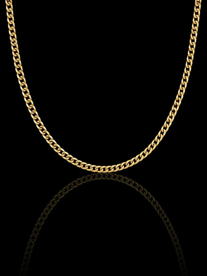 Micro Cuban Necklace 3mm