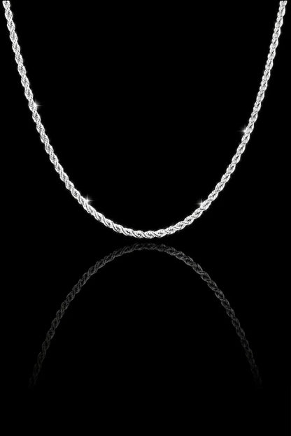 Vela silver Halskette 4mm 