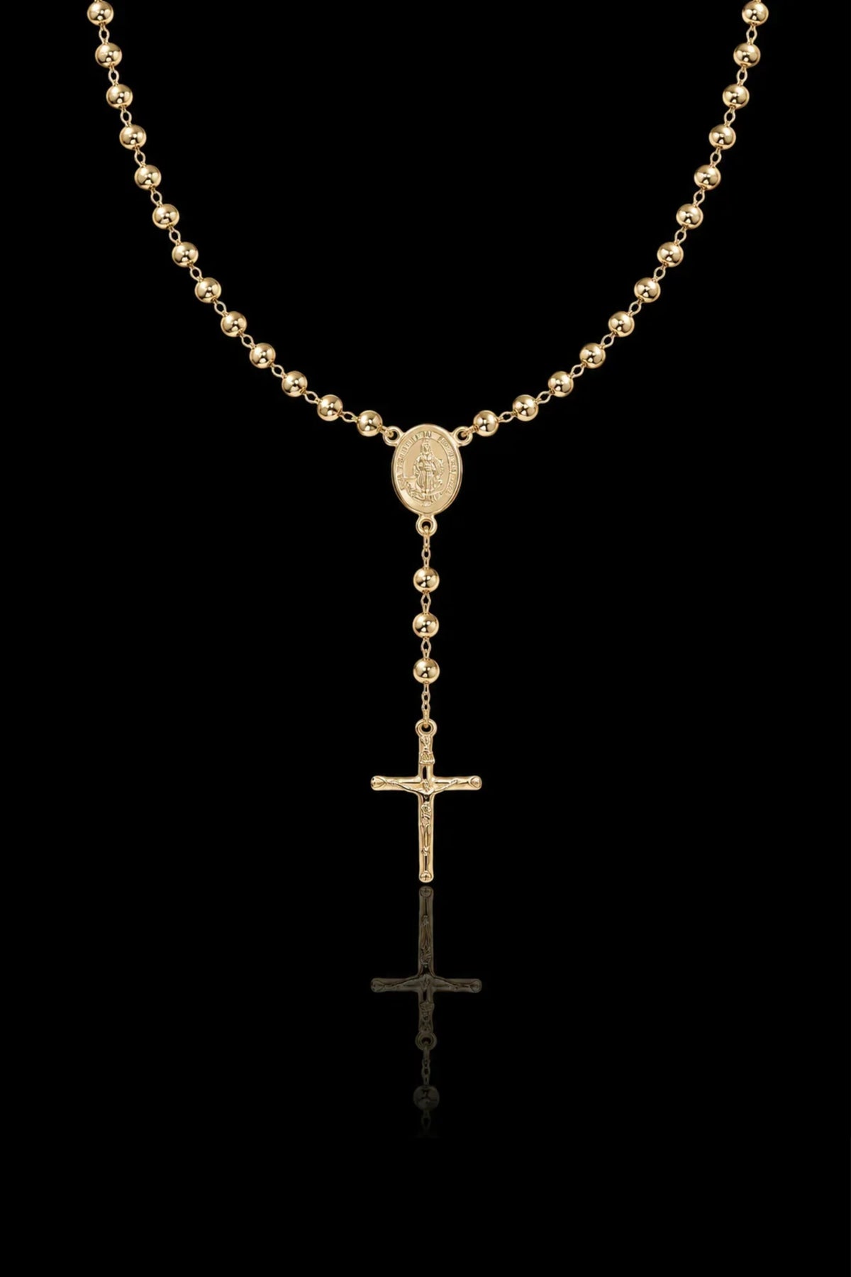 Collana del rosario sfaccettato