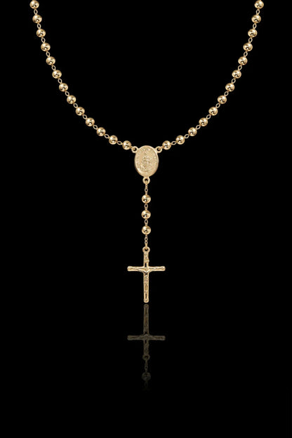 Collana del rosario sfaccettato