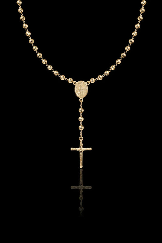 Faceted rosary Necklace