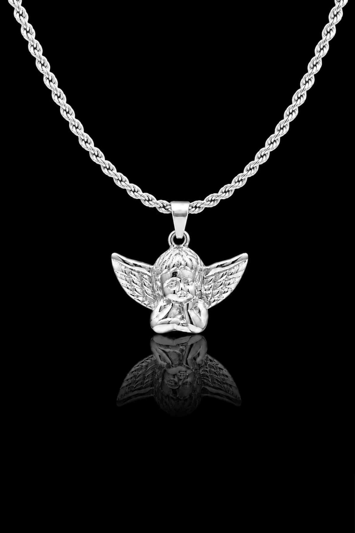 Cherub Angel Necklace