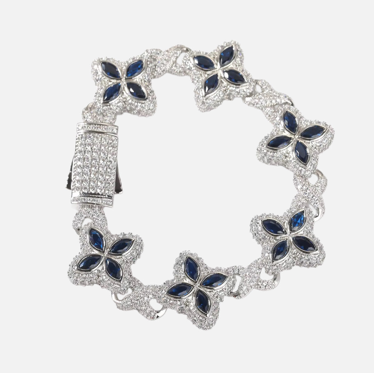 CLOVER ICED BRACELET
