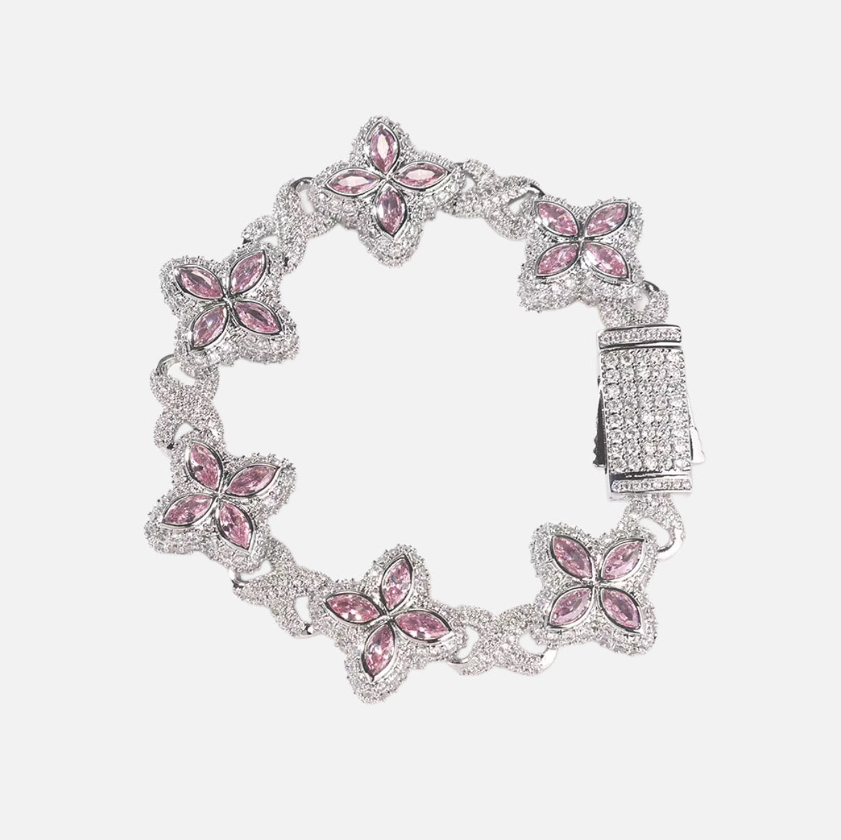 CLOVER ICED BRACELET