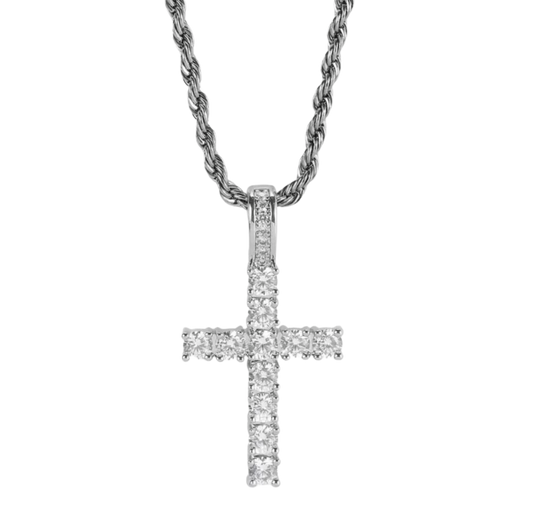 ICED CROSS NECKLACE™