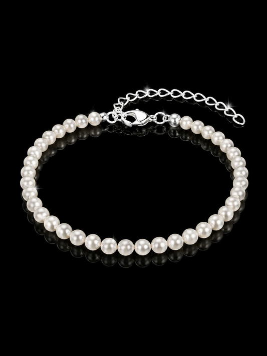3mm Lumina Pearl Bracelet s925