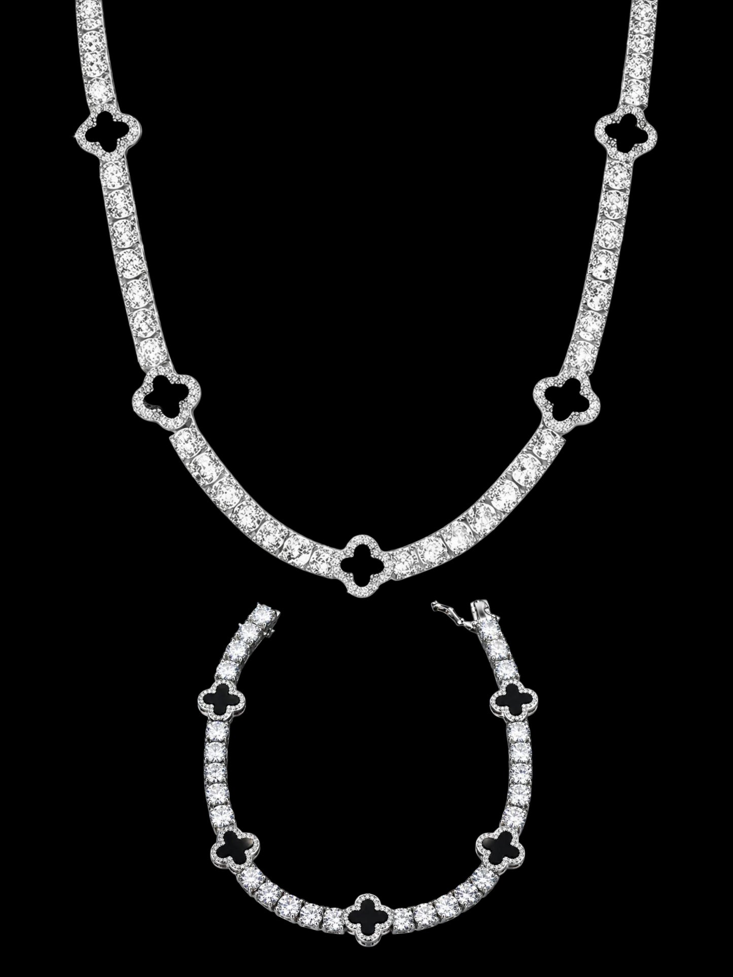 SET AMALFI LEAF™ NECKLACE + BRACELET
