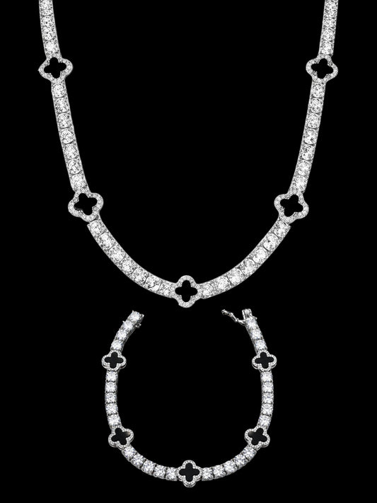 SET AMALFI LEAF™ NECKLACE + BRACELET