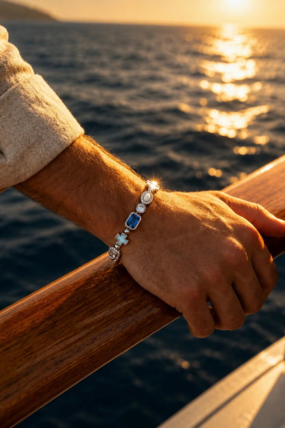 Bracciale Liguria con pietre preziose